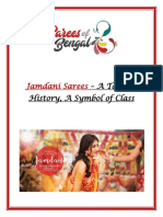Jamdani Sarees - A Taste of History, A Symbol of Class