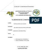 Elaboracion de La Mantequilla