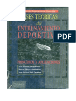 Bases Teoricas Del Entrenamiento Deportivo Principios y Aplicaciones PDF