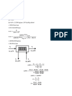 Calculation of heat exchanger area and number of tubes