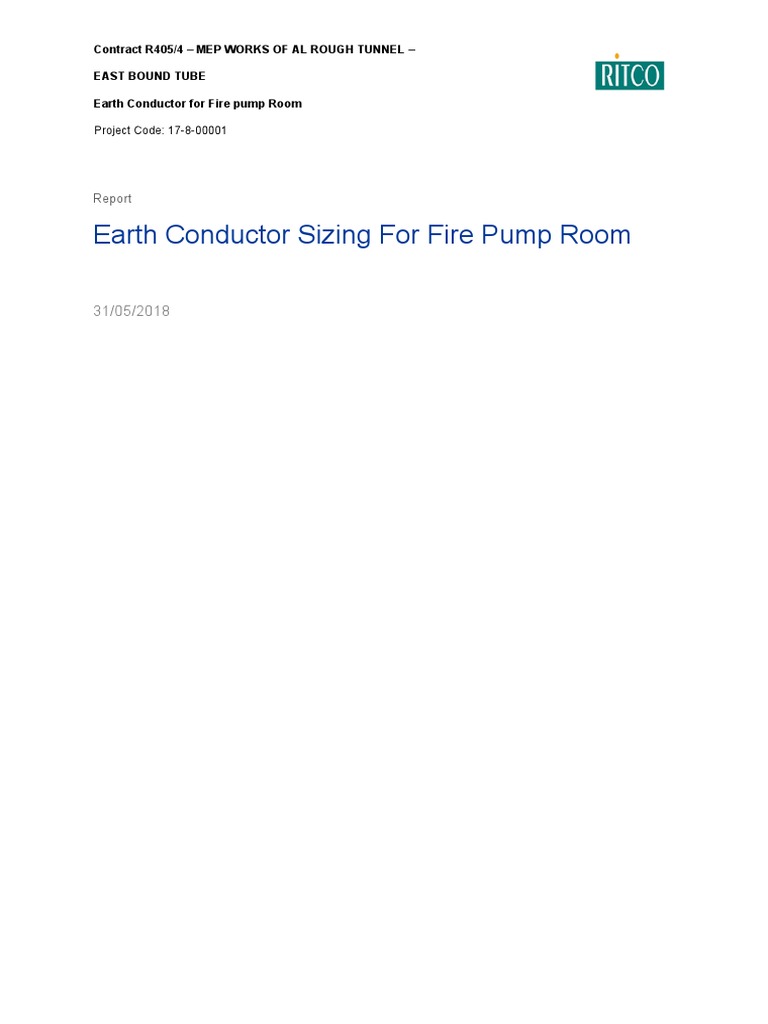 Earth Conductor Sizing | PDF | Electrical Conductor | Electrical ...