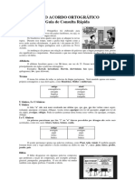 Novo Acordo Ortográfico Regras