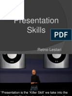 Presentation Skills: Retno Lestari