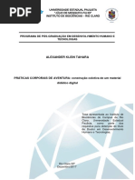 PRÁTICAS CORPORAIS DE AVENTURA