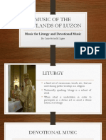 Liturgy and Devotional Music