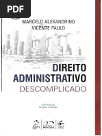 Marcelo Alexandrino Direito Administrativo Descomplicado 24ª Ed. 2016 Reduzido