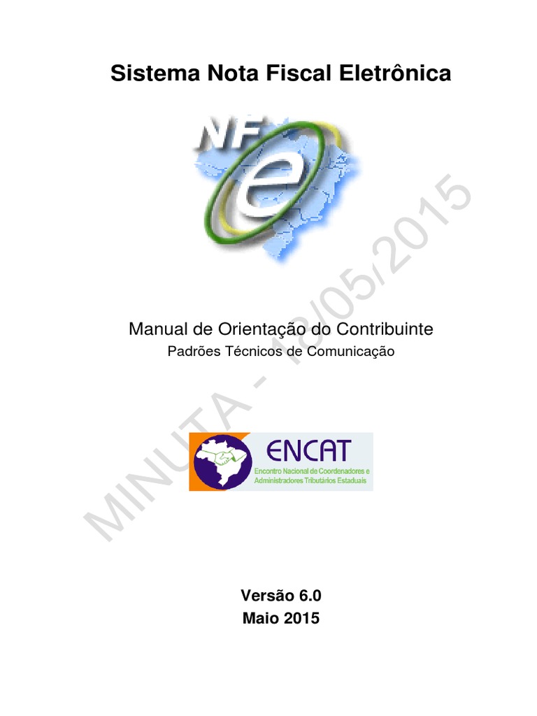Manual NFe PDF | Download grátis PDF | Serviço de internet | Dados