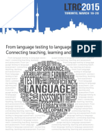 From Language Testing To Language Assessment