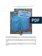 Bermudas Para Niño Paso a Paso