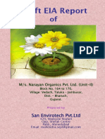Narayan Organics P LTD EIA Report PDF