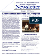 ARMS National Forum in Liverpool: June 2018
