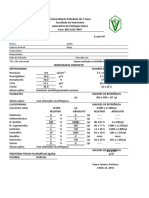 Resultado hemograma completo cão