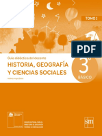 Historia, Geografía y Ciencias Sociales 3º Básico - Guía Didáctica Del Docente Tomo 1 PDF