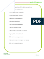 Actividades Sujeto y Predicado PDF