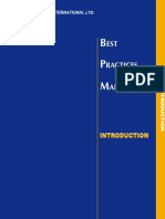 Best Practices Manual