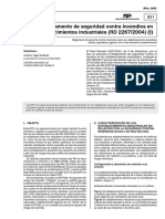 NTP 831 - Reglamento de Seguridad Contra Incendios en Establecimientos Industriales (RD 22672004) (I) - Año 2009 PDF