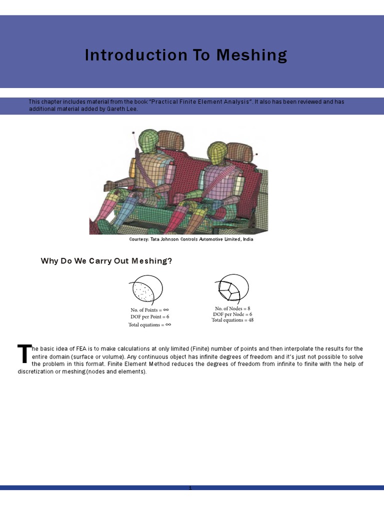 Introduction to Meshing Basics | PDF