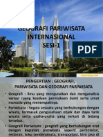 Geografi Pariwisata Internasional