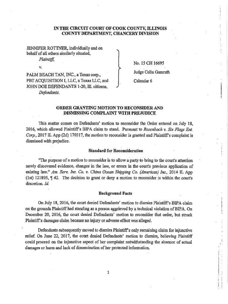RottnerVPalmBeachTan - March 2018 | PDF | Virginia Circuit Court | Complaint