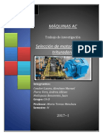 Informe de Seleccion de Motores