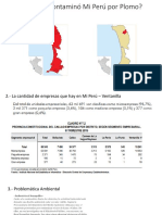 Contaminación Por Plomo en Mi Perú