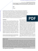 Review - 2010 - Best Practice Methods For Determining An Electrode Material's Performance For Ultracapacitors