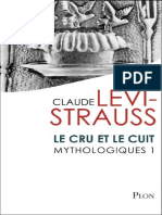 LÉVI-STRAUSS, Claude. Mythologiques. Vol. 1 - Le Cru Et Le Cuit
