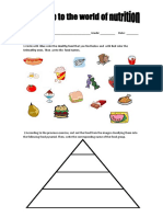 Food Pyramid Healthy and Unhealthy Food 29784