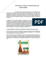 Proceso de Producción Del Aceite de Palma - Carotenoides