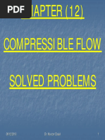 Compressible Flow - (Solved Problems) PDF