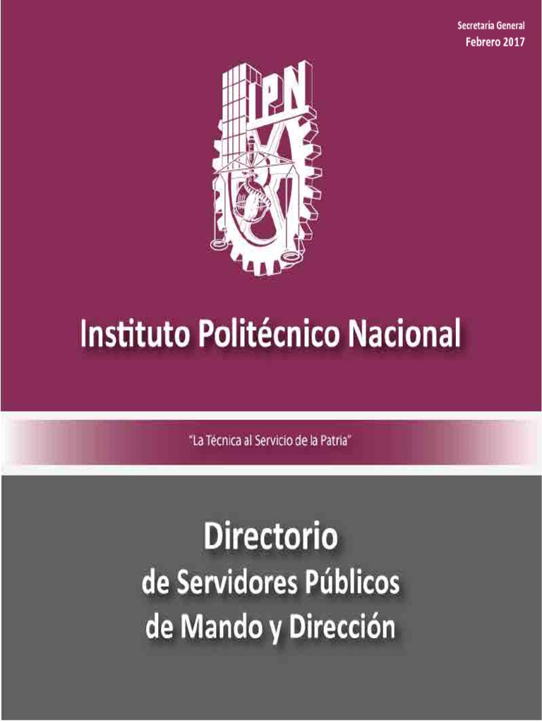 Directorio IPN | PDF | Ciencia y Tecnología | Science