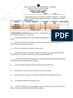 Prueba 2m Mru y Mrua Fisica 2018