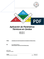 Aplicacion de Parametros Termicos en Cerdo