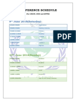 Conference - Schedule - PDF Mun Kanav