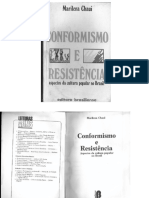 Conformismo e Resistencia Aspectos Da Cultura Popular No Brasil Marilena Chaui PDF