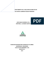 Estudio Comportamiento Relacion Esbeltez Columnas Guadua Laminada PDF