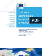 Economic and Monetary Union and The Euro Ro - Output