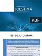 DIAGNOSTICO.test de Autoestima