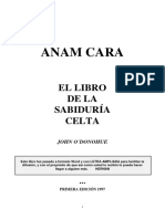 ANAM CARA - El Libro de La Sabiduría Celta PDF