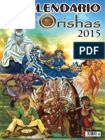 Calendario de los Orishas 2015 Ilustrado
