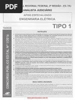 Analista Judici Irio Engenharia Eletrica Oirea Apoio Especializado Tipo 1