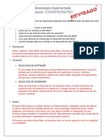 Metodología Implementada