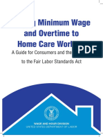 Paying Home Care Workers According to FLSA