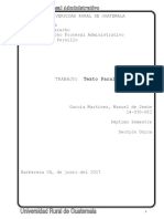 Texto de Derecho Procesal Administrativo