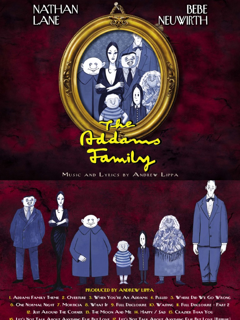 Digital Booklet The Addams Family Leisure
