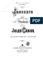 Conus Violin Concerto (Piano Red & Violin Part)