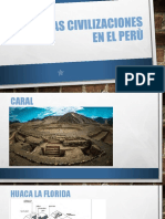 Primeras Civilizaciones en El Perù