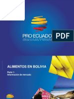 Alimentos en Bolivia 2013