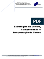 Apostila Curso Estrategias de Leitura Compreensao e Interpretacao de Textos PDF