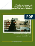 Fundamentos para La Mitigacion de Desastres PDF